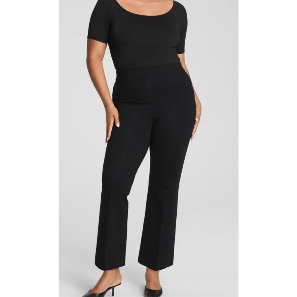 SPANX Perfect Black Wide leg Women's Pants - Picture 3 of 15